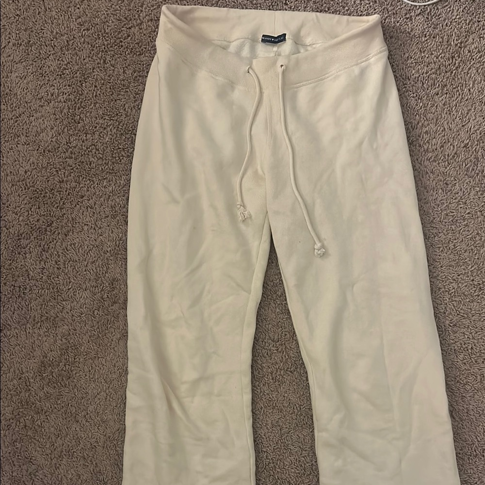 Brandy Melville - Cream Drawstring Lounge Pants